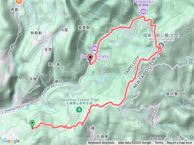 大崙頭山，五指山，風櫃嘴山預覽圖