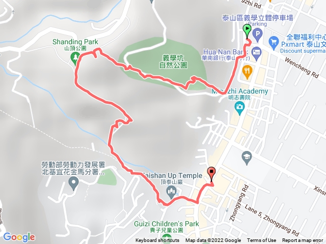 泰山義學坑步道