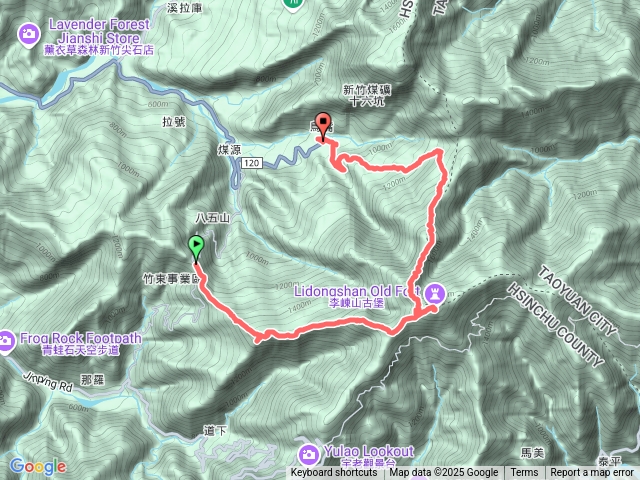 大混山+李棟山，下煤源社區