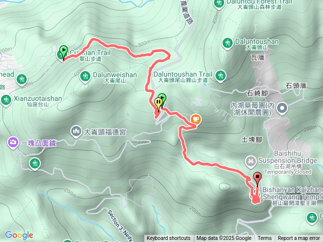 翠山步道-翠溪步道-碧山露營場-碧山巖