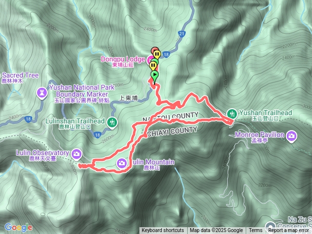 麟趾山、鹿林山（塔塔加三山）預覽圖