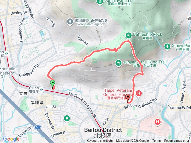 烏尖連峰（唭哩岸山、軍艦岩）20260415預覽圖