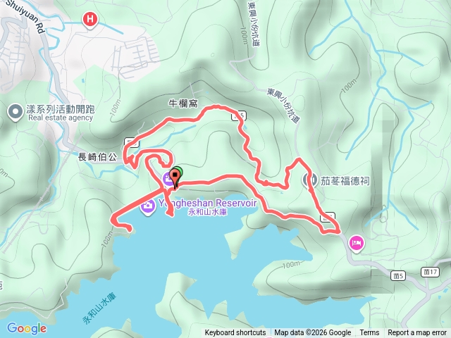 永和山水庫步道預覽圖