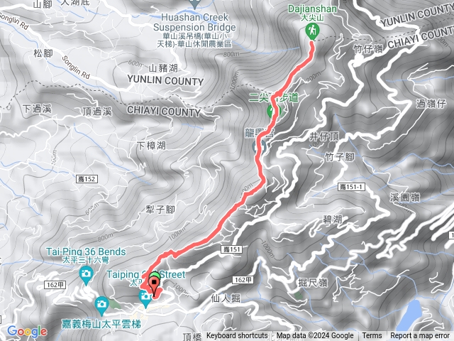 雲嘉五連峰O型縱走