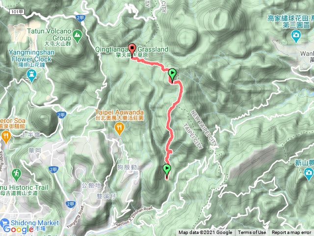 坪頂古圳-荷蘭古道-高頂山-石梯嶺-擎天崗