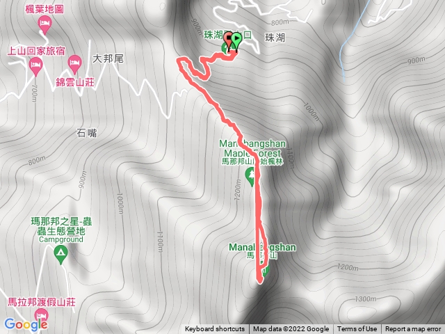 馬那邦山-珠湖來回