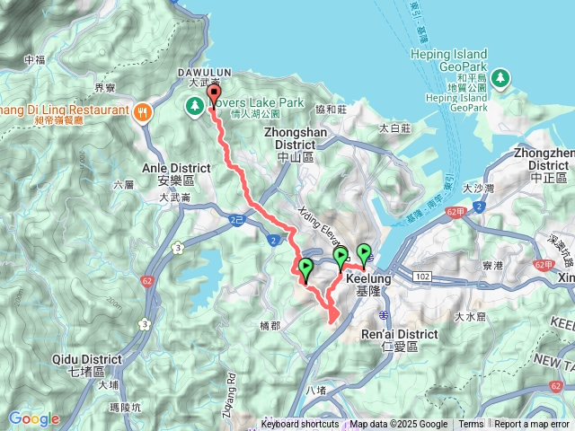 114/12/14-基隆火車站＞舒淇橋＞劉銘傳隧道＞蚵殼港山＞定國山＞三角嶺頭山＞大武崙山（小百岳No3）預覽圖