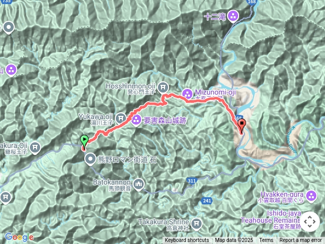 熊野D2(繼櫻王子～本宮大社）