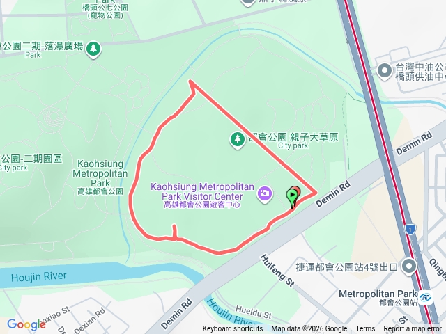 都會公園外圍健走