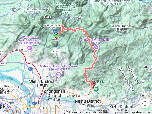 台北大眾走第三段小油坑至風櫃口👄