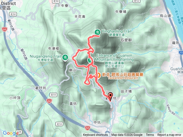 福隆山步道硬漢嶺預覽圖