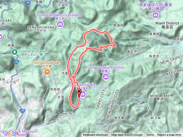 陽明山-高杏富北鵝連走O繞