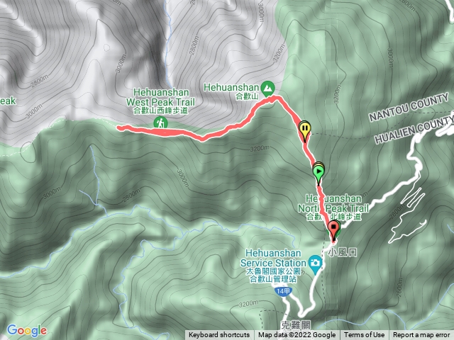 合歡北峰加走不完合歡西峰
