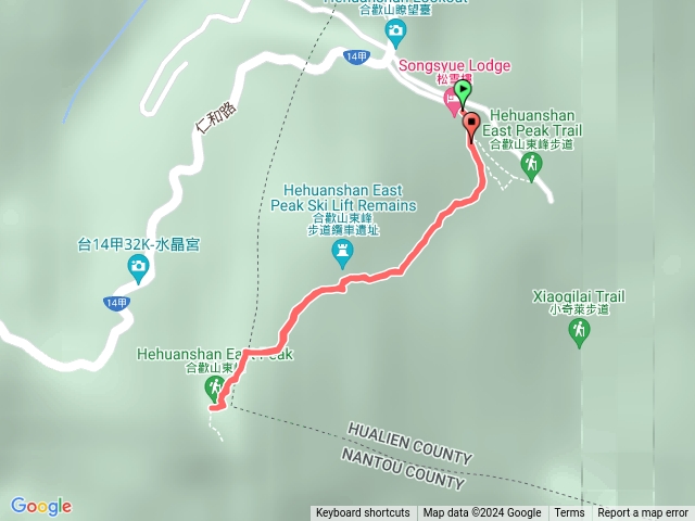 合歡山東峰二刷之慢慢拍照慢慢看