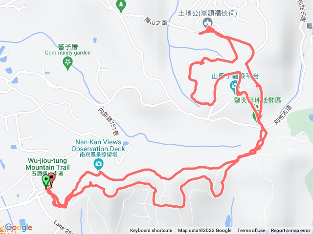 五酒桶山步道