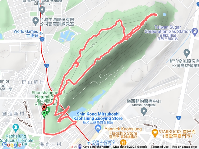 20211211半屏山步道硐堡-大狹谷-三角點-大岩壁