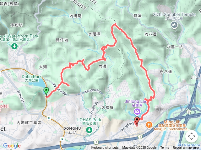 康樂山_明舉山_老鷹尖_金龍湖