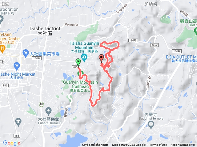 大社觀音山21連峰