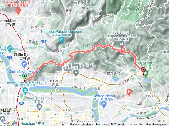 劍潭到大湖公園
