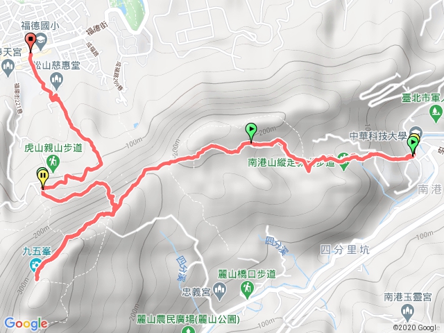 虎山-中華科技-九五峰隨意走