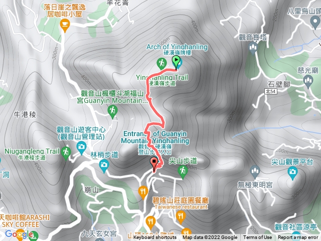 硬漢嶺步道（觀音山）