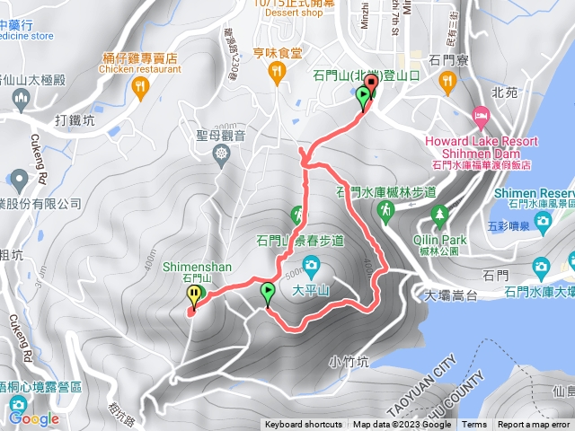 石門山景春環湖步道