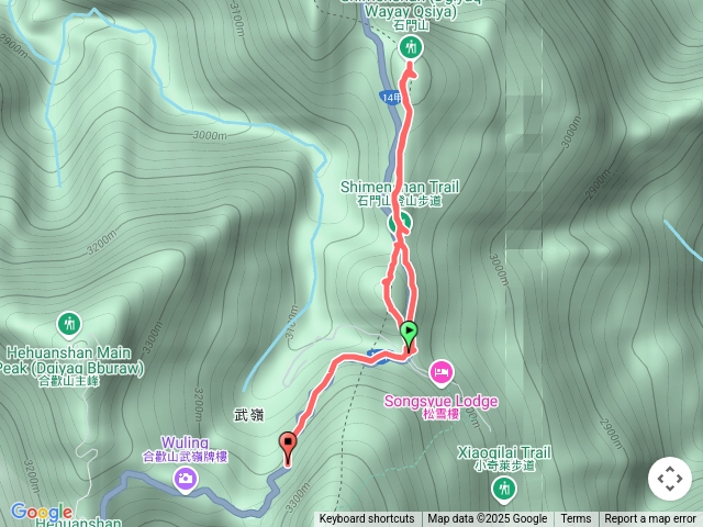 合歡尖山&石門山
