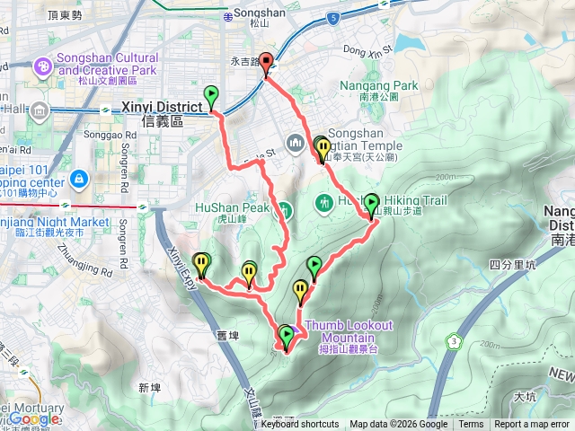 四獸山連走步道預覽圖