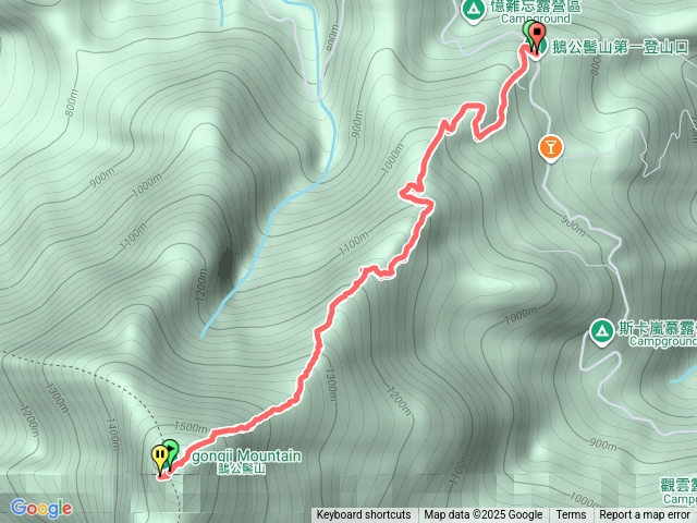 鵝公髻山單攻預覽圖