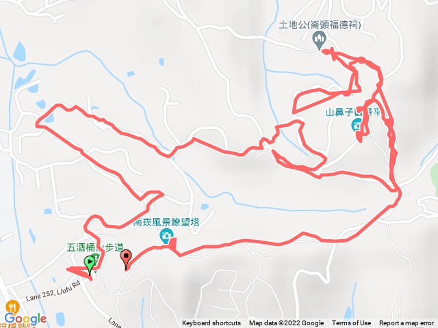 五酒桶山、穿山甲步道