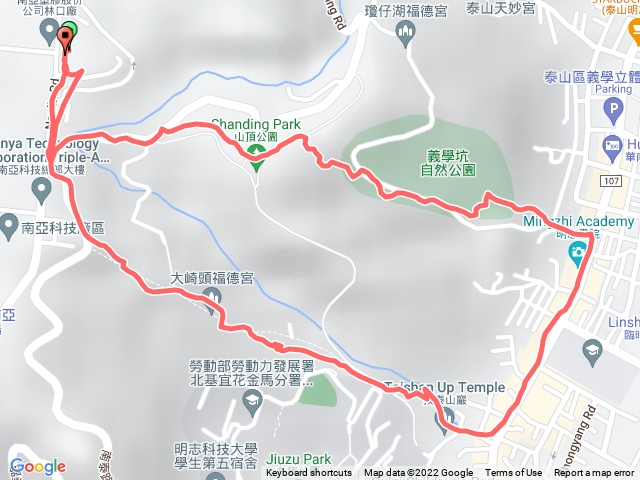 宿舍到泰山巖