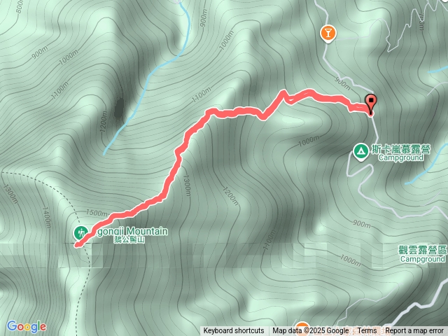 20251115鵝公髻山