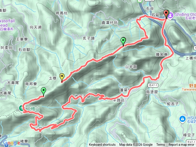 0218筆架山縱走+二格山大O