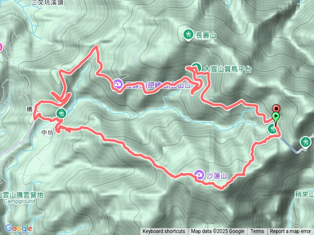 20251006橫嶺山縱走
