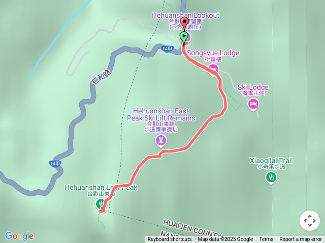 合歡東峰
