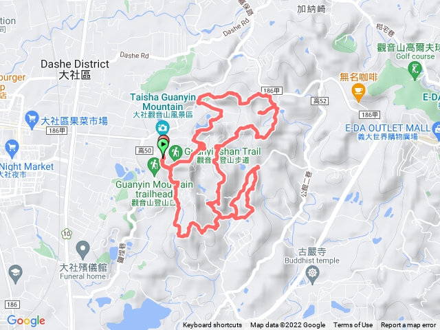 大社觀音山29連峰