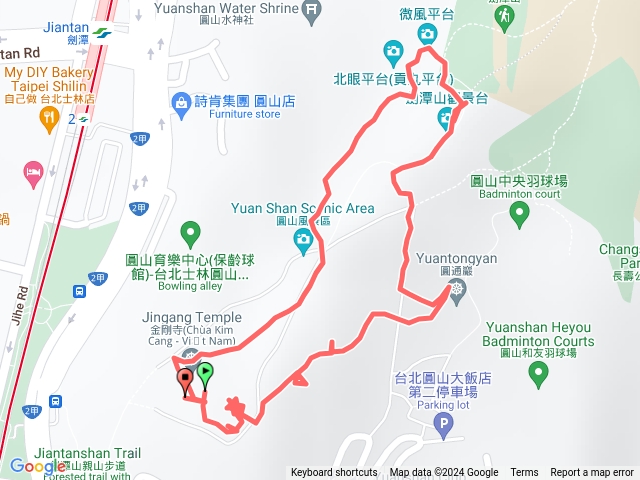 劍潭山環山步道