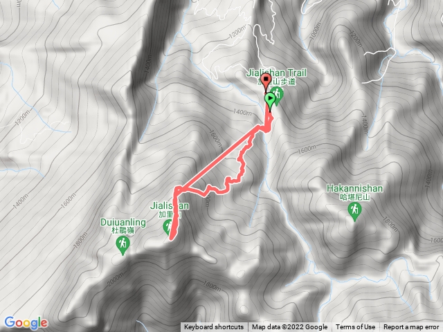 加里山 鹿場來回