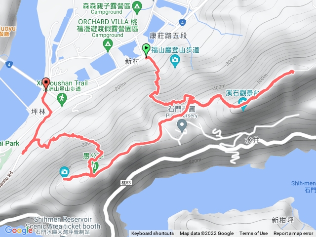 溪洲山、新溪洲山o型