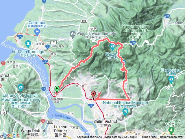 台北大縱走-登山趣