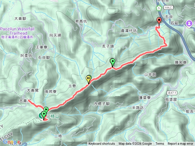 2025微笑山線大縱走尋寶集章任務微笑山線：【二格山系】筆架連峰段20260212161538預覽圖