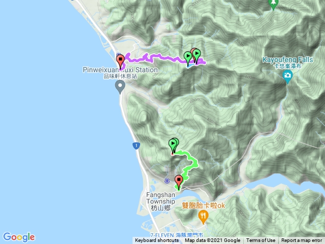 2021-11-20 枋山、北獅子頭山