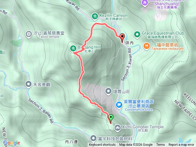 三秀山北港山