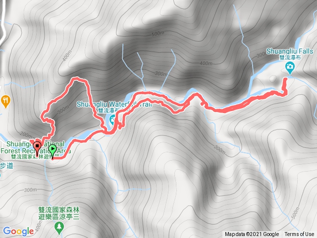 雙流瀑布(瀑布步道＋沿山步道＋白榕步道)
