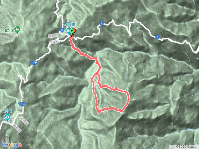 屏風山一日環登(舊路上新路回)