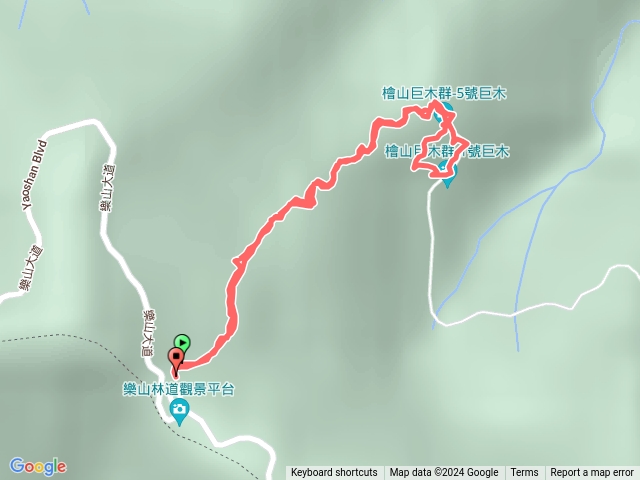 檜山巨木步道預覽圖