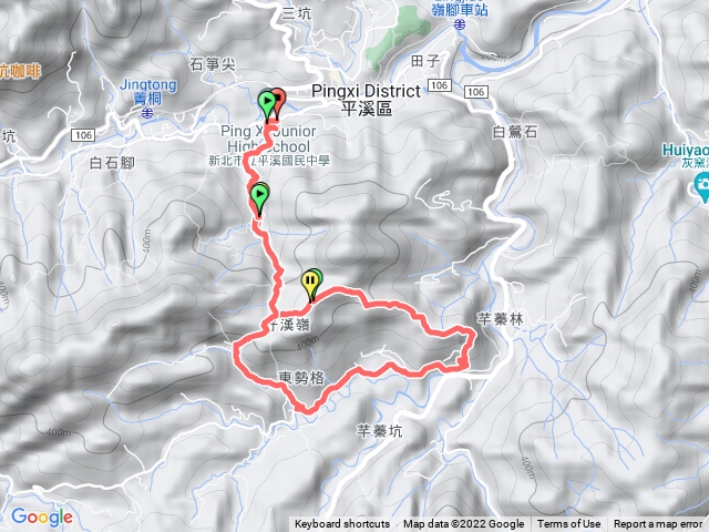 東勢格步道～臭頭山～東勢格山～東勢格步道