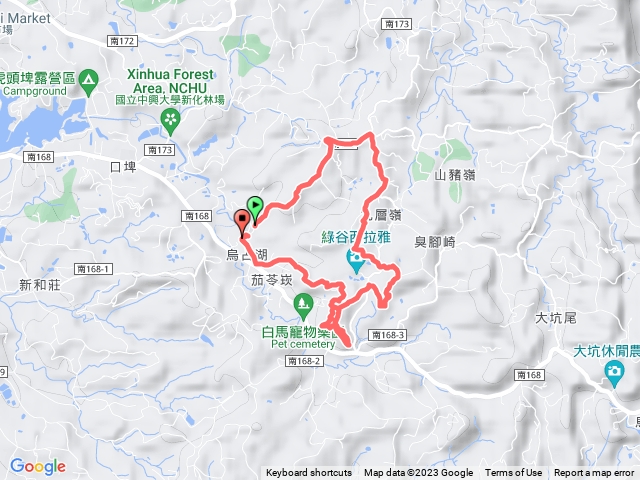 中興林場（九層嶺、馬蹄巷、駱駝峰）