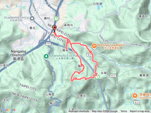 土庫岳，小百岳，山豬窟尖，山豬淚湖，更寮古道，腦寮古道，2026-03-29預覽圖