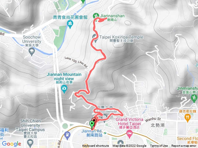 20220404 劍南山步道（找不到三角點）